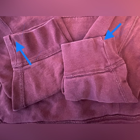 Men’s American Eagle hoodie sweatshirt - burgundy - Picture 4 of 6